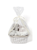 Baby Gift Hamper - 4 Piece Set with Cream Linen Waistcoat Mock Romper Baby Gift Hamper - 4 Piece Set with Cream Linen Waistcoat Mock Romper image number 2